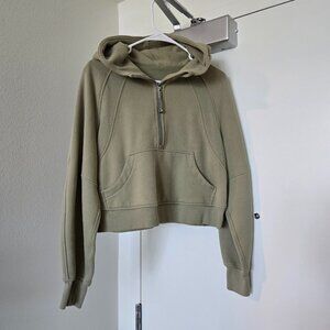 LULULEMON  SCUBA OVERSIZED 1/2 ZIP PULLOVER SWEATSHIRT  SIZE S/M